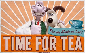 Wallace & Gromit kertas dinding