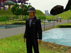  Wearing a tux to the park