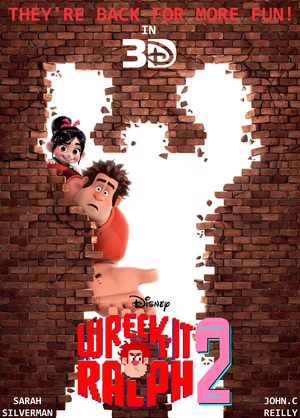  Wreck-It Ralph 2 3D Poster