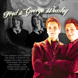  フレッド and George Weasley ♥