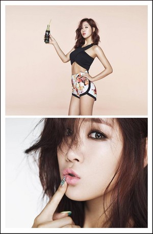  Soyu's teaser image for 'Touch My Body'