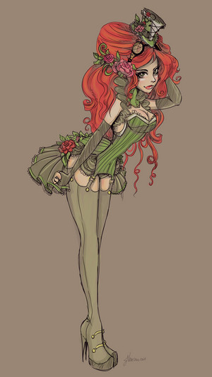  steampunk Poison Ivy