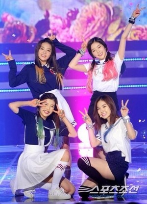  140812 Red Velvet @ SBS MTV The Show: All about K-POP