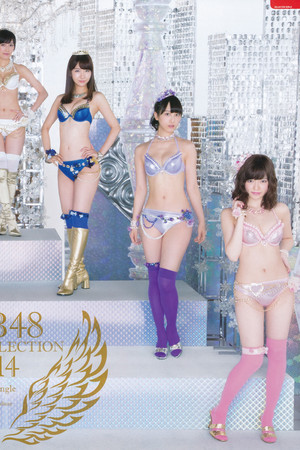  akb48 Sousenkyo pakaian renang, baju renang Surprise 2014
