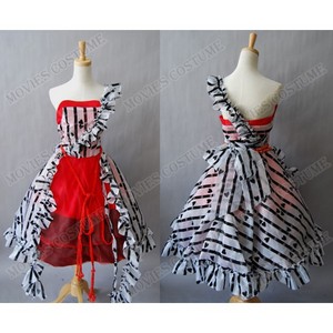  Alice red court dress