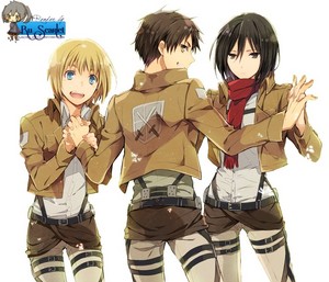 Armin/Eren/Mikasa