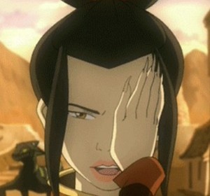 Azula doing an impersonation
