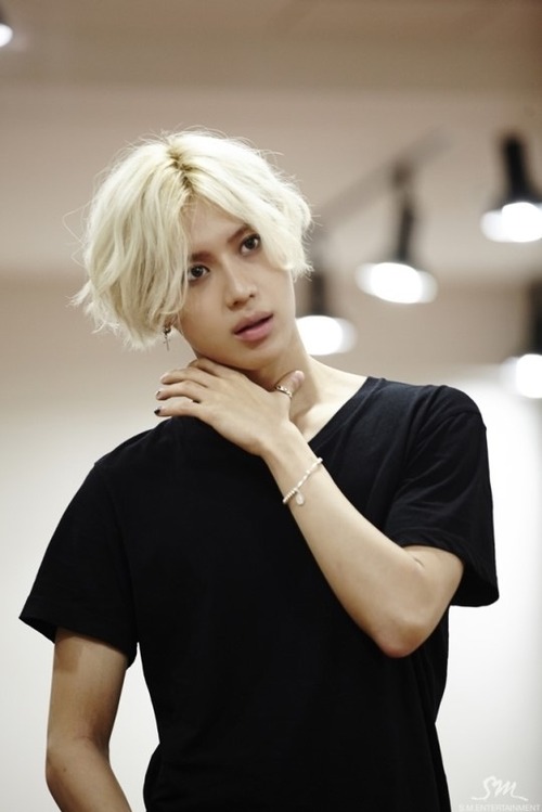 Blonde Hair Taemin 