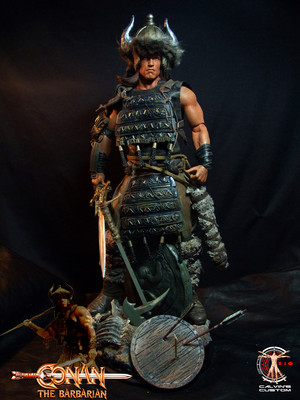  Calvin's Custom One Sixth scale Arnold Schwarzenegger Conan the Barbarian figure