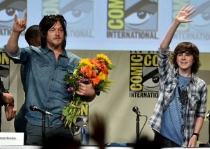  Chandler and Norman at Comic Con 2014