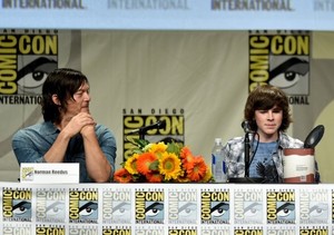  Chandler and Norman at Comic con 2014