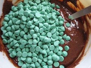  Chocolate with mint chips