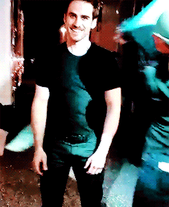 Colin O’Donoghue doing the ALS Ice Bucket Challenge