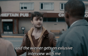 Daniel Radcliffe Gif from Horns 2014