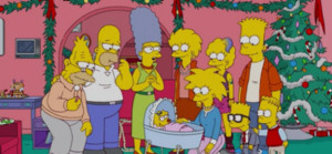 Four generations of the Simpsons