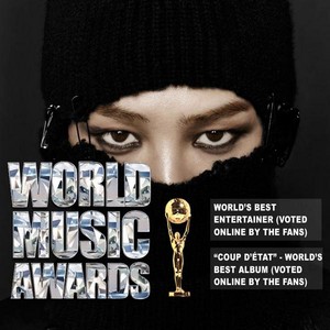 G-Dragon wins 'World's Best Entertainer' and 'World's Best Album' awards