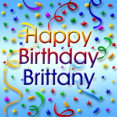  Happy B-day, Brittany!!