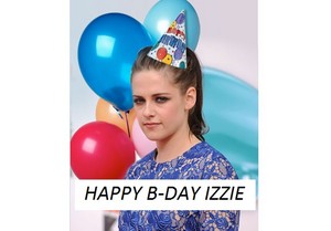  Happy B-day Izzie:)