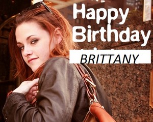  Happy Birthday Brittany (love Cheri)