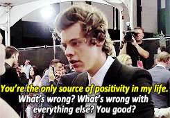  Harry Styles being the cutest man alive.