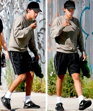 Harry leaving Soul Cycle in New York - 05.08.2014 (x)