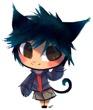  Hiro as a cat