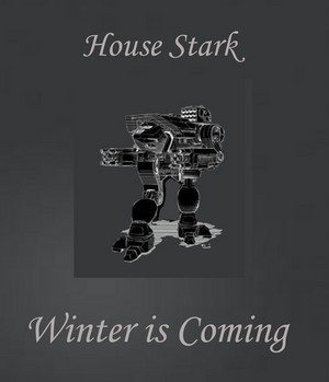  House Stark Direwolf