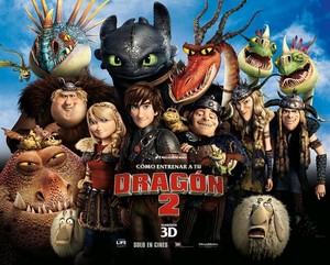  How To Train Your Dragon 2 Poster