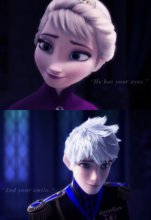  Jack Frost and क्वीन Elsa