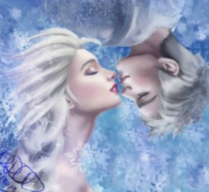 Jack Frost and reyna Elsa