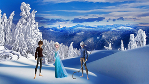  Jack Frost and クイーン Elsa