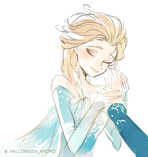  Jack Frost and Queen Elsa