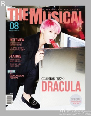  Junsu for 'The Musical' Magazine