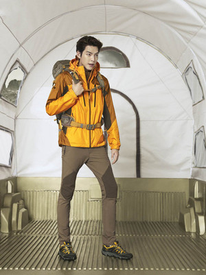 Kim Woo Bin for Merrell Korea F/W 2014 Ad Campaign
