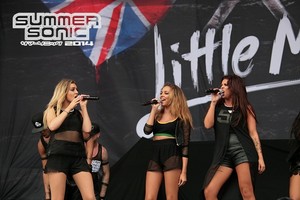  Little Mix Performing at Summer Sonic