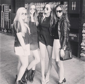  Lottie's new Instagram post with Eleanor, Danielle, and Sophia