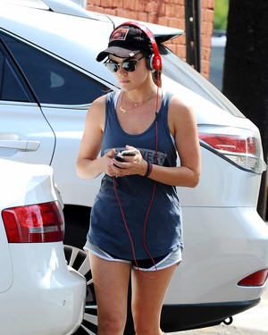  Lucy out in Beverly Hills - July 29th