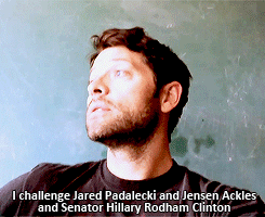  Misha nominating Jensen - Ice Bucket Challenge
