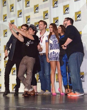  Nina @ The Vampire Diaries Comic-Con 2014 - July 26th