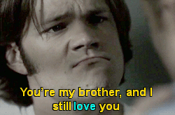  Sam/Dean cinta Gif