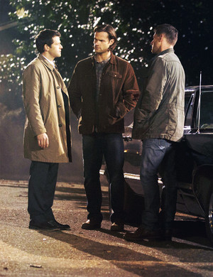 Sam, Dean and Castiel 