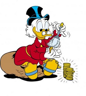 Scrooge McDuck Clipart