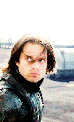 Sebastian as Bucky Barnes