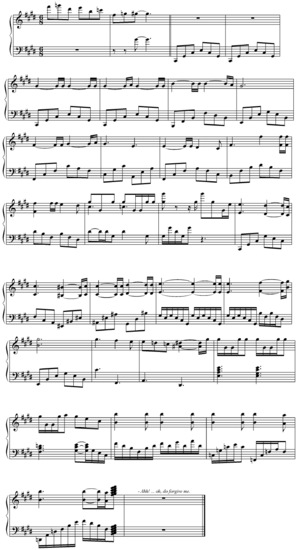  Sheet Musica - Victor's Theme