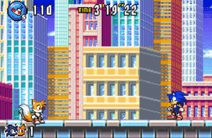  Sonic and Tails in Sonic Advance 3
