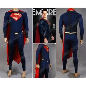  Супермен cosplay jumpsuit