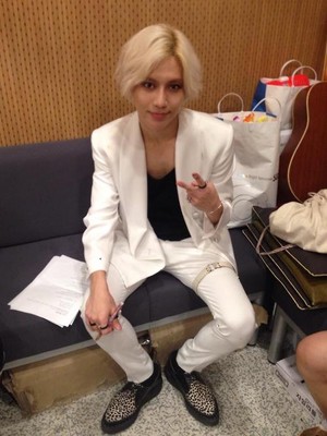  Taemin in MCountDown Back Stage