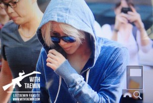  Taemin with Blonde Hair