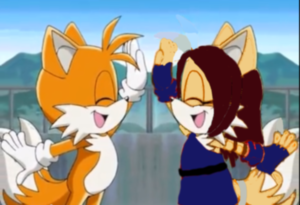  Tails and blume