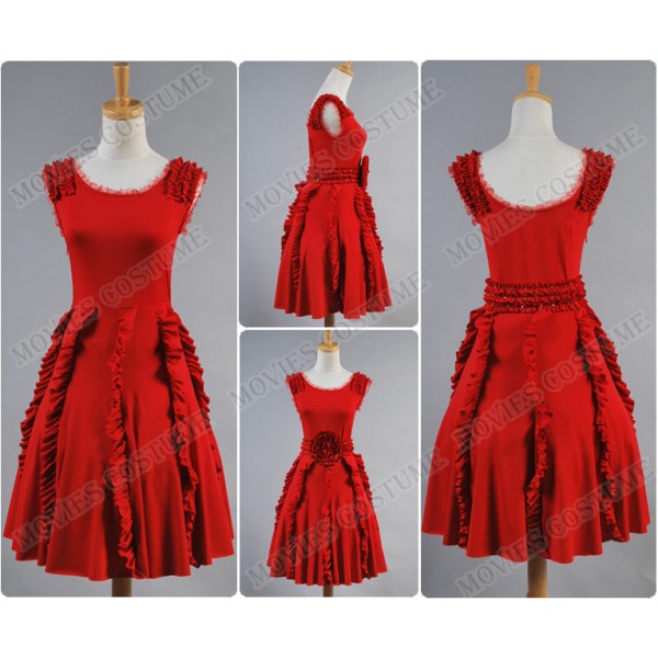 The Deathly Hallows Hermione Granger Red Dress costume for Harry Potter ...